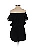 Ann Taylor LOFT 100% Polyester Black Romper Size XXS (petite) - photo 2