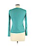 Talbots 100% Cotton Teal Long Sleeve T-Shirt Size P (petite) - photo 2