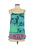 Hale Bob Blue Sleeveless Silk Top Size M - photo 1