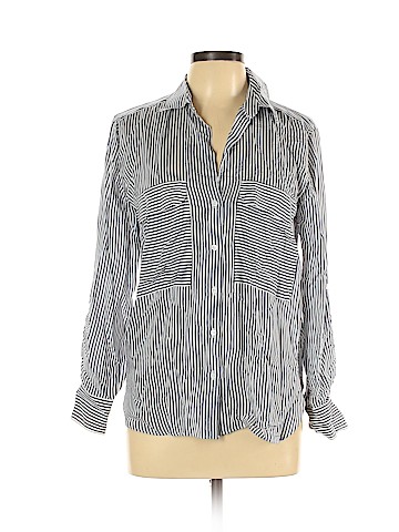 Zara Long Sleeve Button-Down Shirt (view 1)