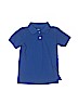 Carter's 100% Cotton Solid Blue Short Sleeve Polo Size 8 - photo 1