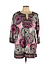 Dana Buchman Pink Casual Dress Size XL - photo 1
