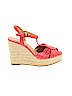 Steve Madden Orange Wedges Size 9 1/2 - photo 1