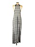 Vince. 100% Viscose Gray Casual Dress Size L - photo 2