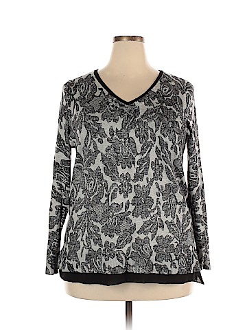 Lane Bryant Long Sleeve Top (view 1)