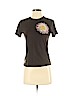 Lucky Brand 100% Cotton Brown Short Sleeve T-Shirt Size S - photo 1