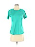 Nike 100% Polyester Teal Active T-Shirt Size S - photo 1