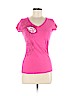 Roxy 100% Cotton Pink Short Sleeve T-Shirt Size S - photo 1