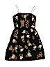 Alice + Olivia 100% Polyester Black Cocktail Dress Size 0 - photo 1