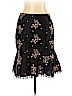 Nanette Lepore 100% Silk Black Silk Skirt Size 10 - photo 1