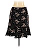 Nanette Lepore 100% Silk Black Silk Skirt Size 10 - photo 2