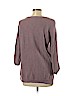 Madewell 100% Acrylic Purple Pullover Sweater Size L - photo 2