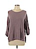 Madewell 100% Acrylic Purple Pullover Sweater Size L - photo 1