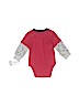Carter's 100% Cotton Red Long Sleeve Onesie 0-3 MO / 3 MO - photo 2