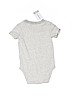 Carter's 100% Cotton Gray Short Sleeve Onesie 3-6 MO / 6 MO - photo 2
