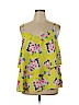 Universal Thread 100% Polyester Yellow Sleeveless Blouse Size 1X - photo 1