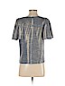 Waverly Grey Gray Short Sleeve Blouse Size XS - photo 2