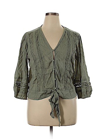 Abercrombie & Fitch 3/4 Sleeve Blouse (view 1)