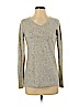 Quinn 100% Cashmere Gray Cashmere Pullover Sweater Size S - photo 1