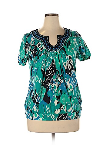 Charter Club Short Sleeve Blouse (view 1)