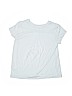 Athleta Solid Blue Active T-Shirt Size 12 - photo 2