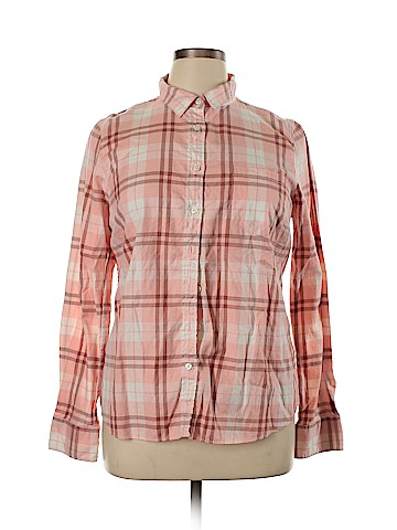 J. Crew Factory Store Long Sleeve Button-Down Shirt (view 1)