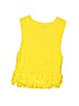 Assorted Brands 100% Pima Cotton Yellow Sleeveless Top Size XS (kids) - photo 2