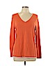Banana Republic Factory Store Orange Pullover Sweater Size L (petite) - photo 1