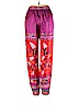 Diane von Furstenberg 100% Rayon Purple Casual Pants Size 4 - photo 2