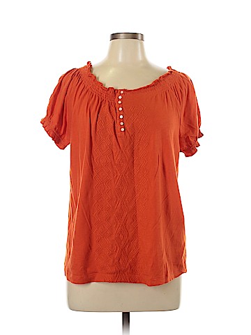 Lauren by Ralph Lauren Short Sleeve Henley (view 1)