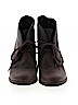Clarks 100% Leather Brown Ankle Boots Size 9 - photo 2