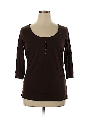 Gap 3/4 Sleeve Henley (view 1)