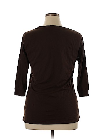 Gap 3/4 Sleeve Henley (view 2)