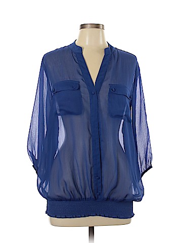 Torrid 3/4 Sleeve Blouse (view 1)