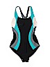 Target Black One Piece Swimsuit Size 14 - photo 1