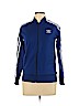 Adidas 100% Polyester Blue Track Jacket Size 13 - 14 - photo 1