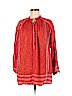 Free People Red Long Sleeve Blouse Size S - photo 1