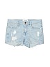 FRAME Blue Denim Shorts Size 24 waist - photo 1