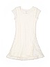 The Children's Place Solid Ivory Dress Size S (kids) - photo 1