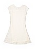 The Children's Place Solid Ivory Dress Size S (kids) - photo 2