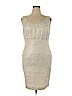 Antonio Melani Ivory Cocktail Dress Size 14 - photo 1