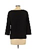 Eileen Fisher 100% Cotton Black 3/4 Sleeve Top Size L - photo 2
