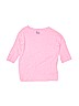 Old Navy 100% Cotton Solid Pink 3/4 Sleeve T-Shirt Size 8 - photo 1