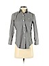 Lauren by Ralph Lauren 100% Cotton Black 3/4 Sleeve Button-Down Shirt Size S (petite) - photo 1