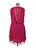 White House Black Market 100% Polyester Pink Casual Dress Size 14 - photo 2