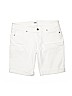 Paige White Denim Shorts Size 28 waist - photo 1