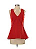 Leifsdottir Orange Sleeveless Blouse Size 0 - photo 1