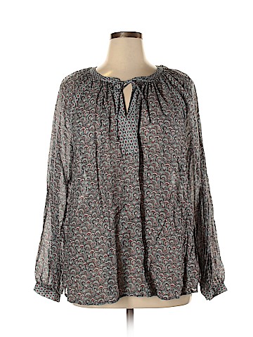 Ann Taylor LOFT Long Sleeve Blouse (view 1)