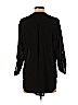 Lush 100% Polyester Black Long Sleeve Blouse Size M - photo 2