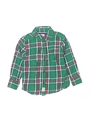Carter's Long Sleeve Button-Down Shirt (view 1)
